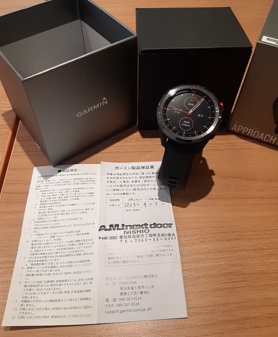 GARMIN APPROACH S62 GPSナビ