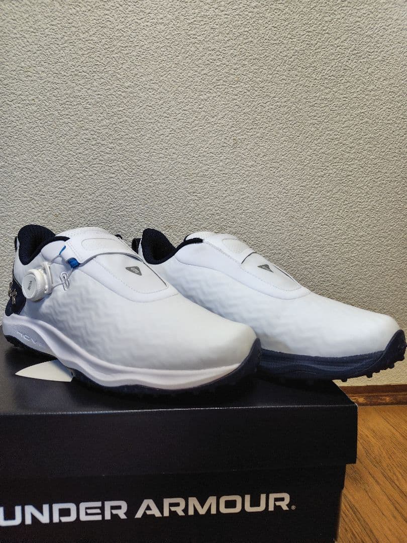 UNDER ARMOUR ゴルフシューズ ホワイト
