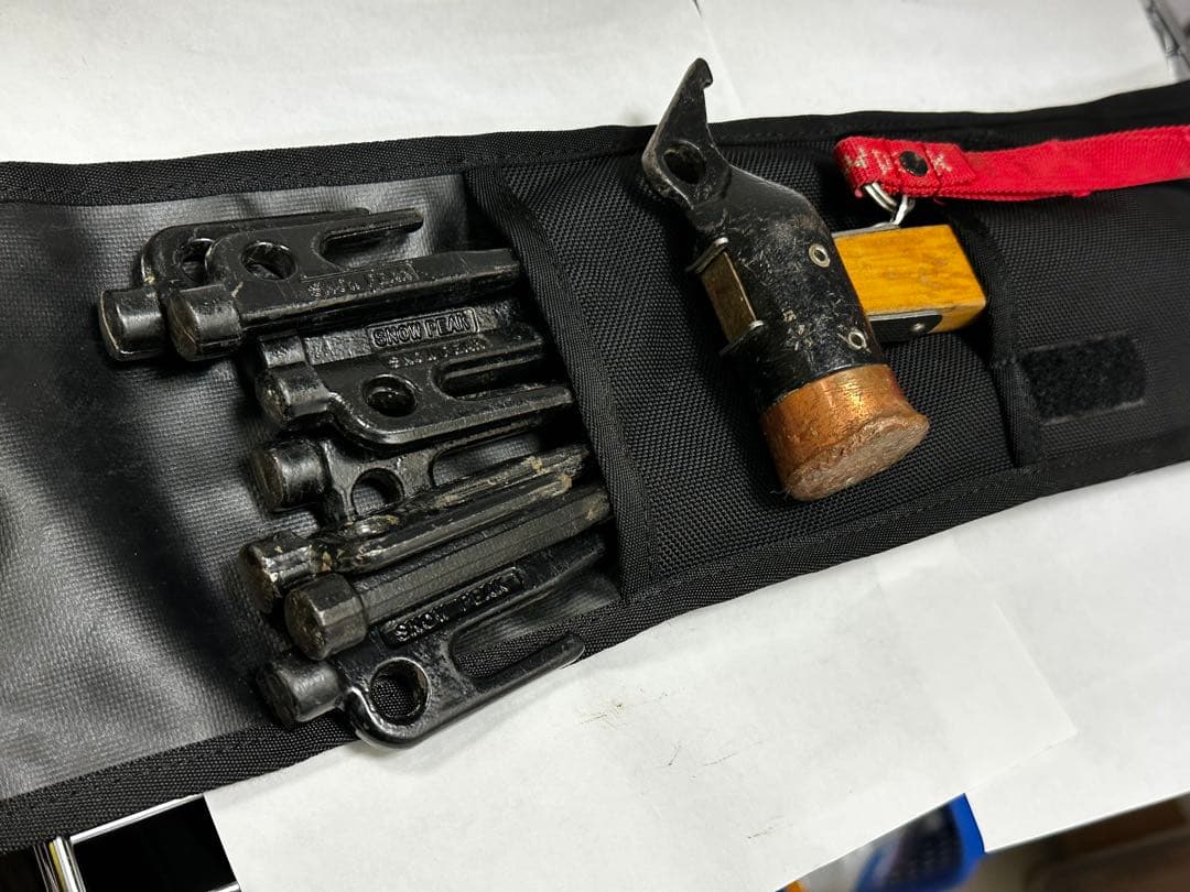 スノーピーク　ペグハンマーProＣとソリッドステーク30 8本セット　専用ケース