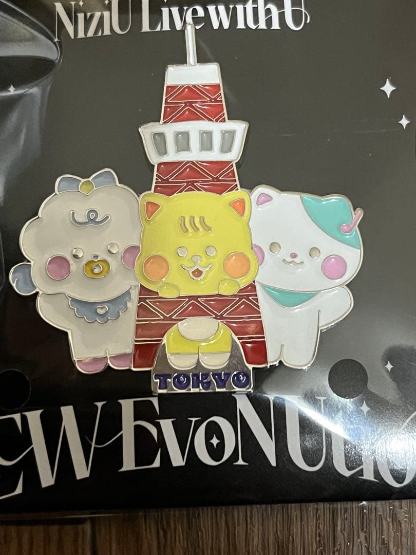 NiziU NEW EvoNUtion会場限定BIGピンバッジ コンプリート