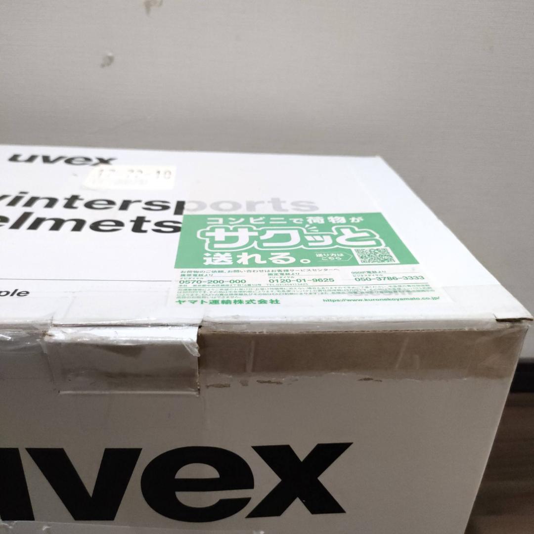 新品 uvex スキー スノーボード ヘルメット stance ダイヤル式調整