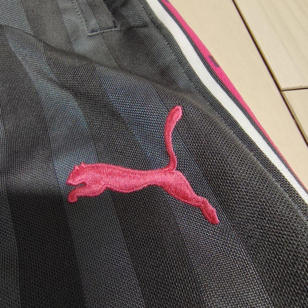 PUMA プージャ ジャージ上下セット グレー×ピンク