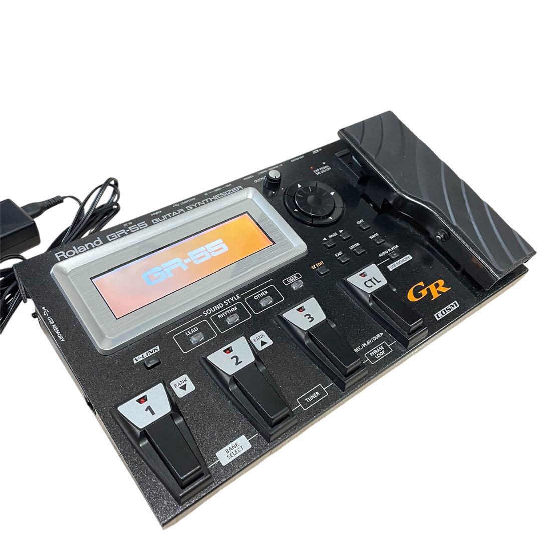 【美品】Roland ローランド GR-55 ギターシンセサイザー　説明書付き