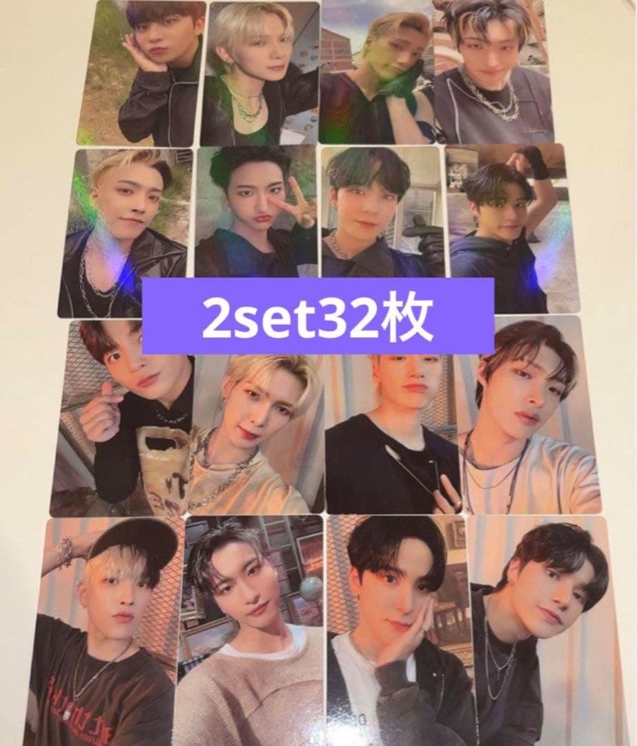 ateez movement beatroad ホログラム　2set32枚