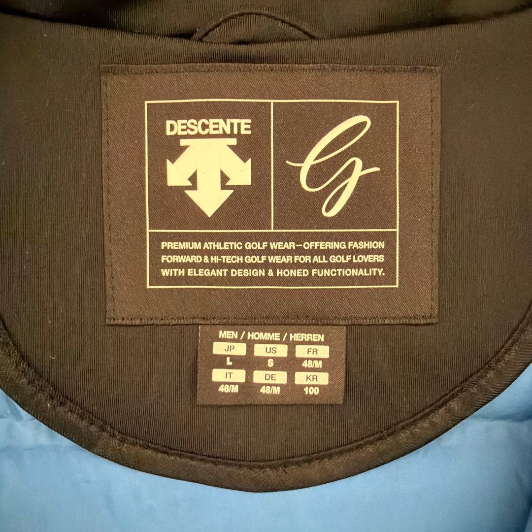 DESCENTE GOLF エアーポケット ダウンジャケット