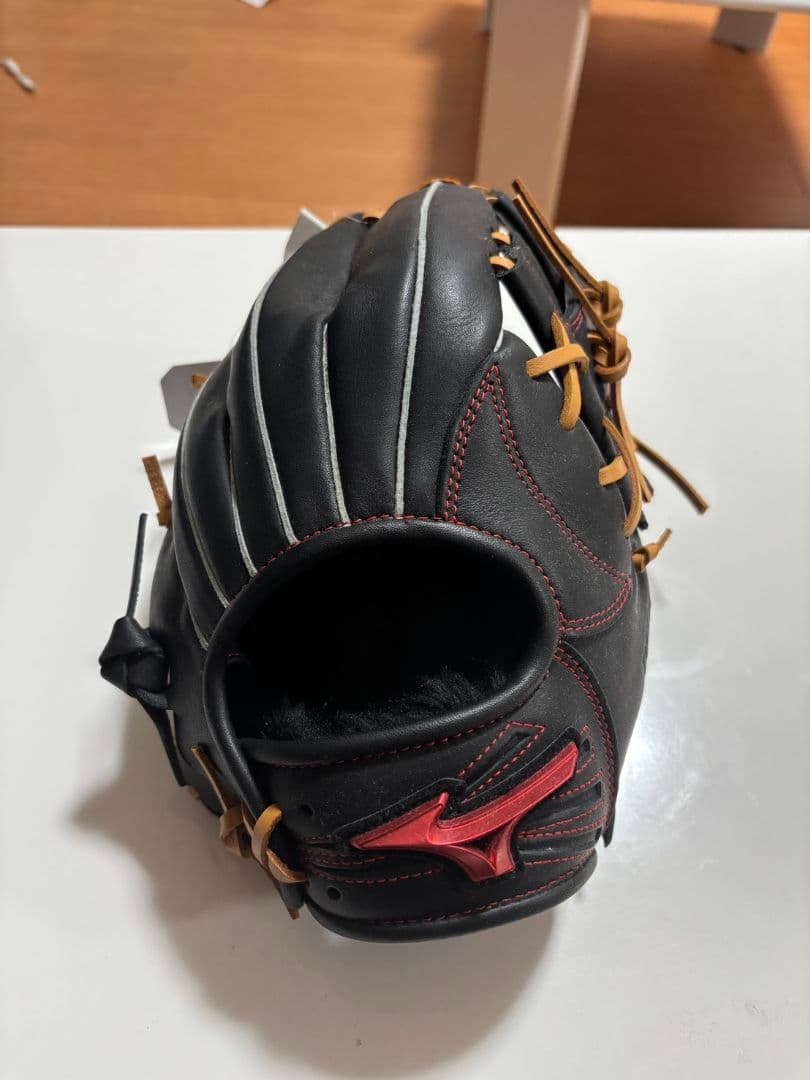 Mizuno Will Drive ブラック/タン 軟式用　野球グローブ