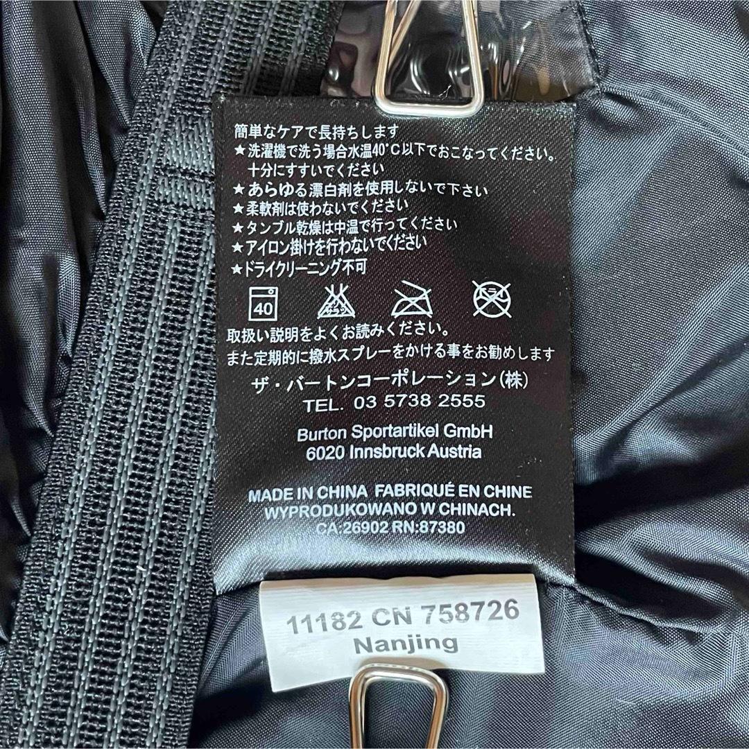 5538 【美品】バートン ゴアテックス ak サイクリックジャケット ブラック