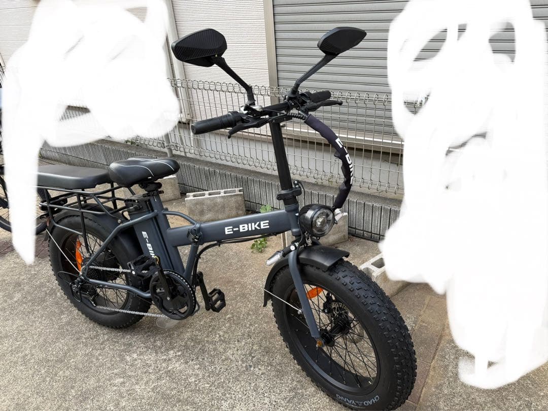 E-BIKE マットブラック フル電動　東京　引き取り限定　期間限定値下げ