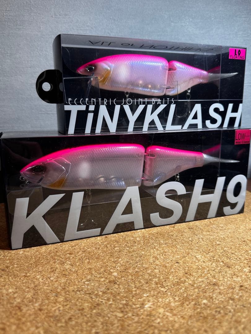 TINY KLASH & KLASH9 ＆ ダヴィンチ 長谷川ピンクセット