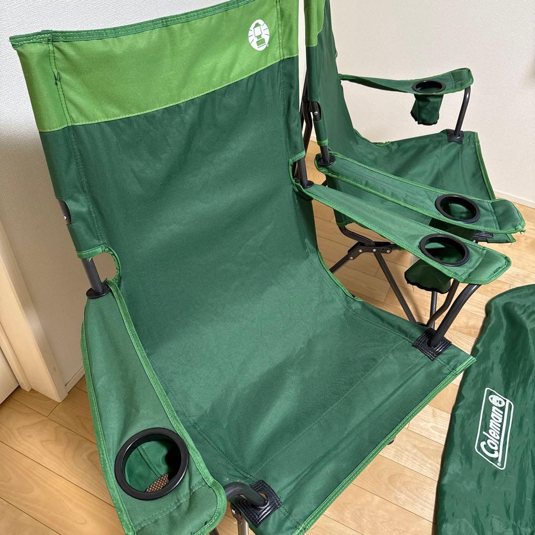 Coleman ハイバックリラックスチェア 2脚セット