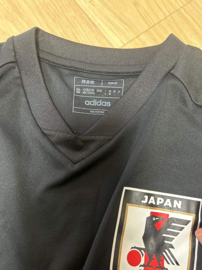 サッカー日本代表　ノースリーブ　トレーニングウェア　支給　非売品　L