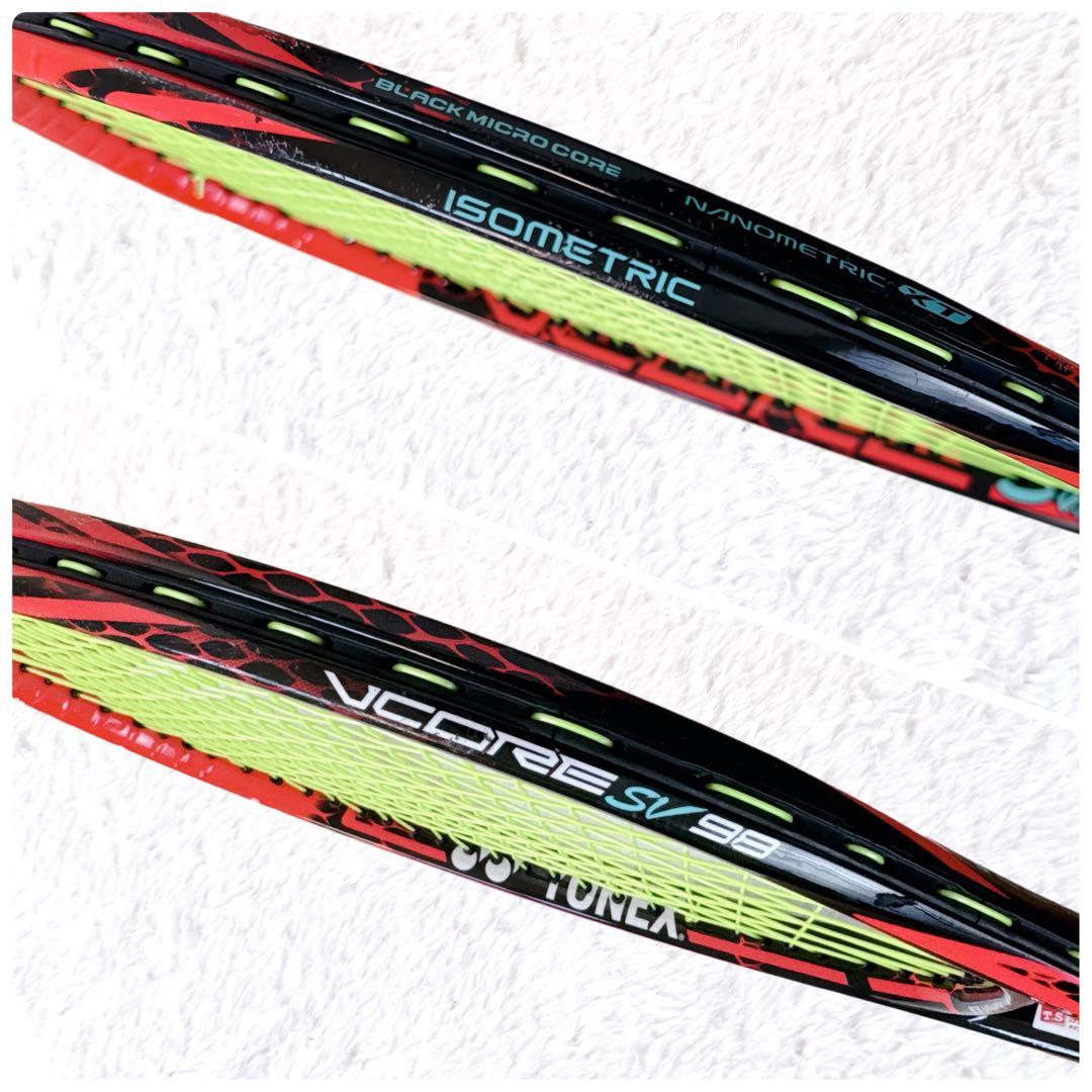 YONEX ヨネックス VCORE SV 98 グリップ2 硬式 レッド