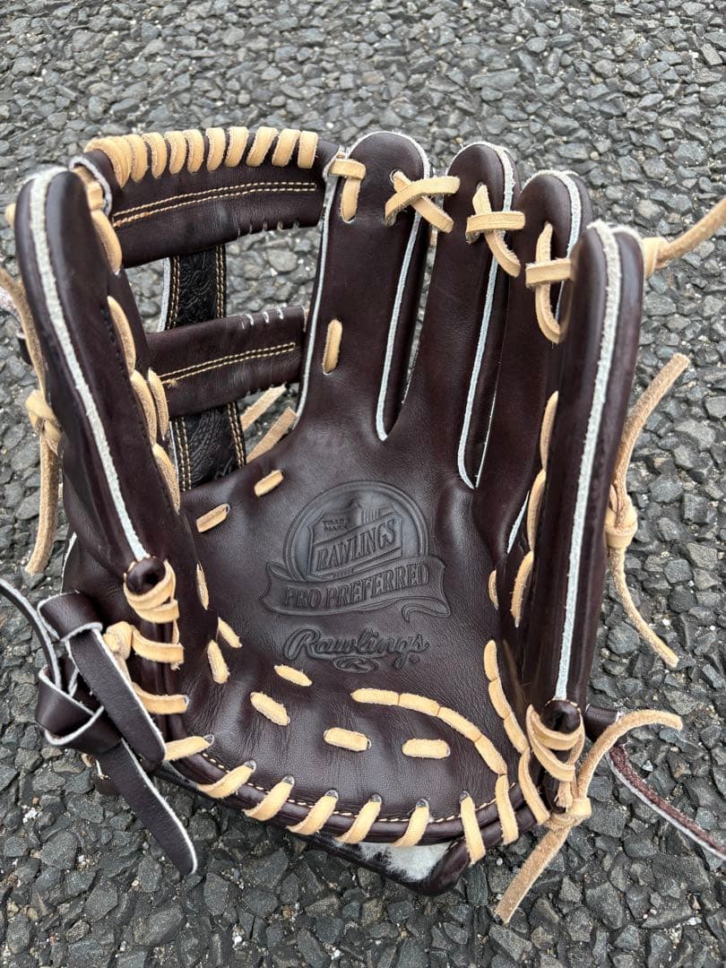Rawlings ダークブラウン　グローブ