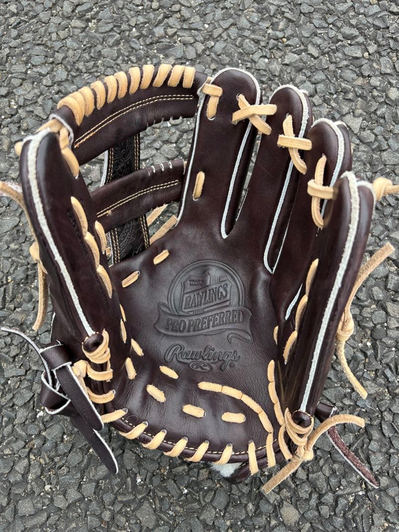 Rawlings ダークブラウン　グローブ