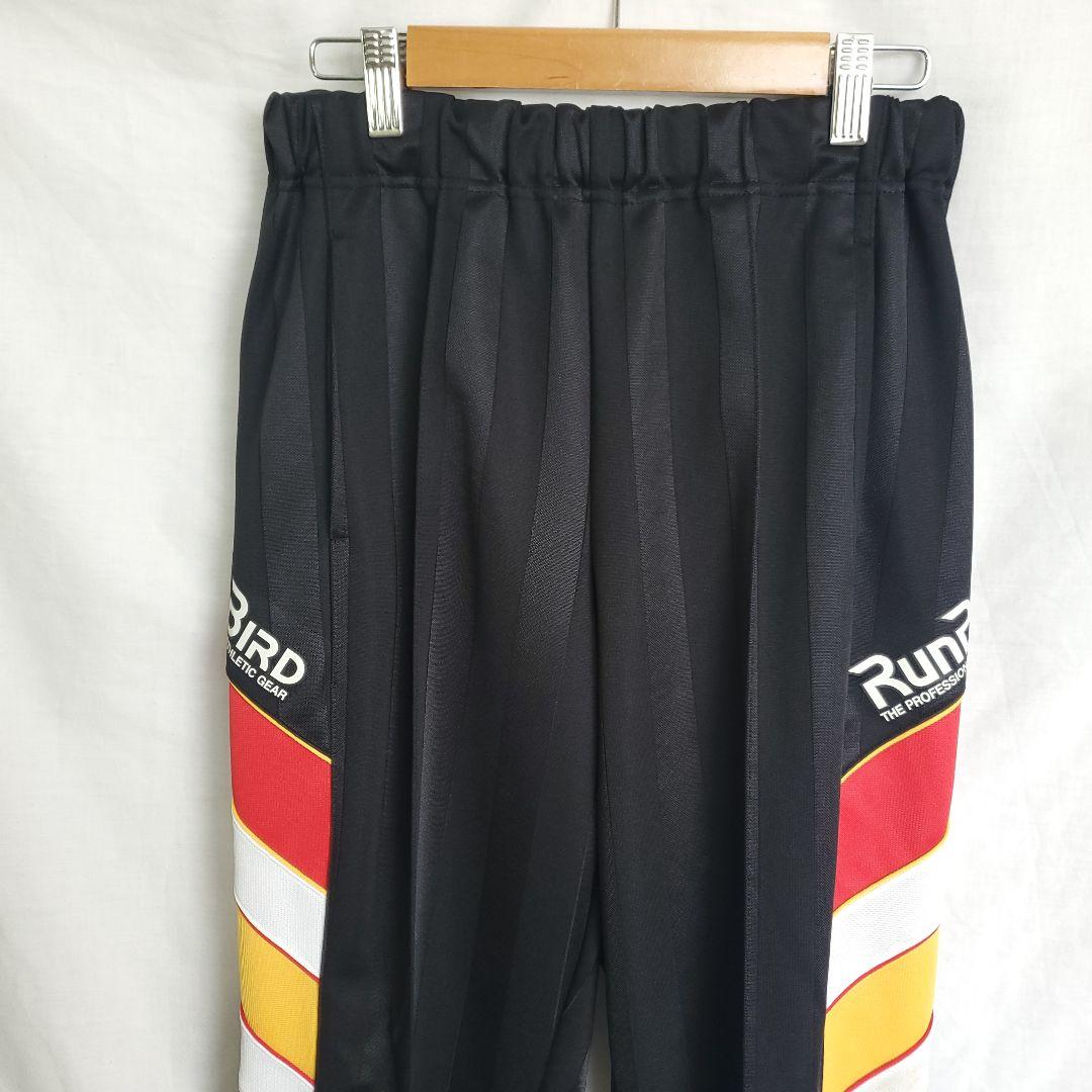 90s オールドMIZUNO RunBird ジャージ トラックパンツ 黒