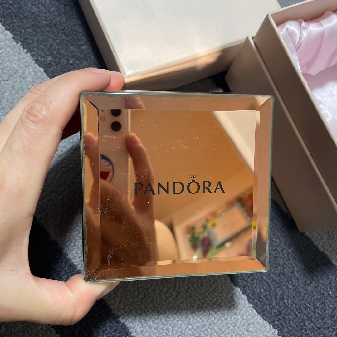 PANDORA ローズピンク アクセサリーケース