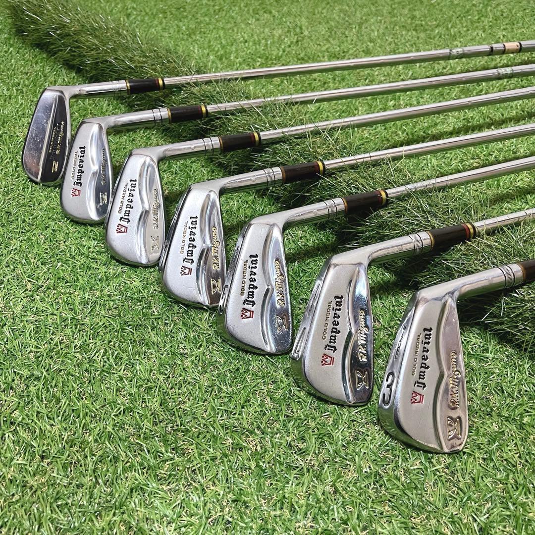 博物館級 超希少 mizuno ゴールドメダルインペリアル アイアン7本セット
