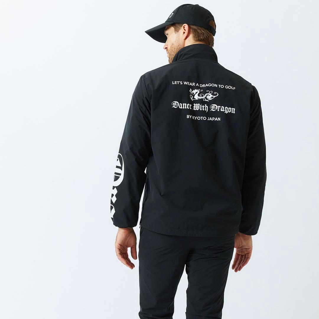 LEON掲載 ダンスウィズドラゴン テックスラウンド ストレッチZIPブルゾン
