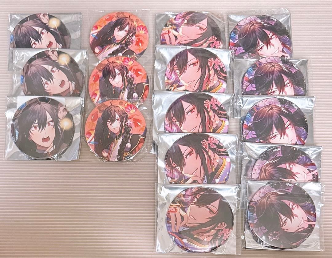 d*2様 幽幻ロマンチカ ヒフミ 缶バッジ他 77点 まとめ売り