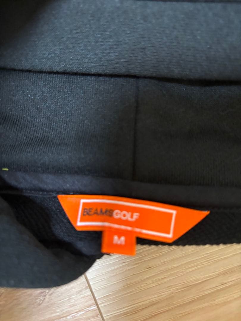 beams golfフード付きジップパーカー