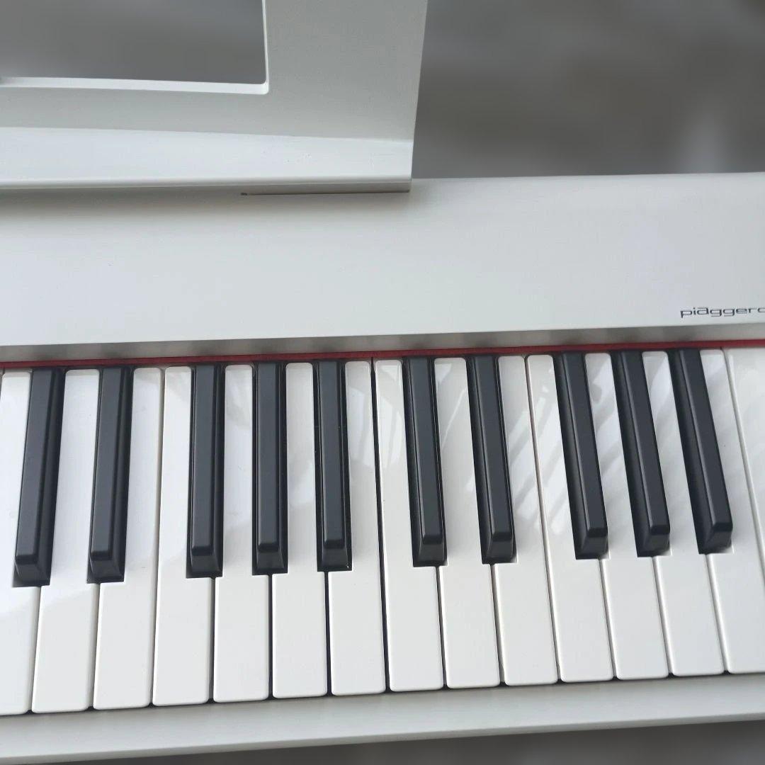 YAMAHA piaggero np-12ホワイト電子ピアノ 美品