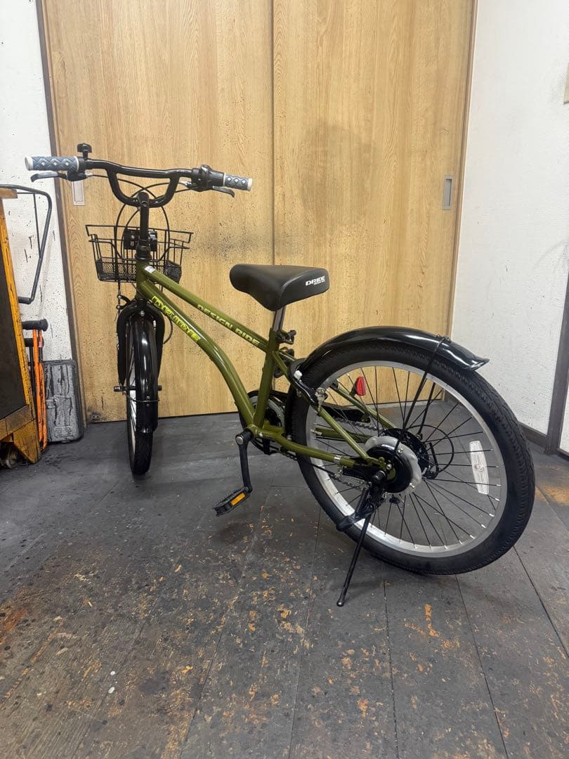 中古車　Jrマウンテン　DRIDE　22インチ　6段変速　LEDライト　美品