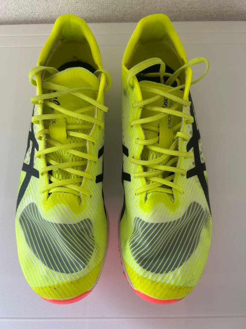 ASICS ソニックスプリントエリート3 イエロー/ブラック スパイクシューズ