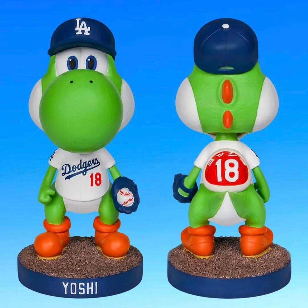 山本由伸 ドジャース Yoshi × ヨッシー ボブルヘッド