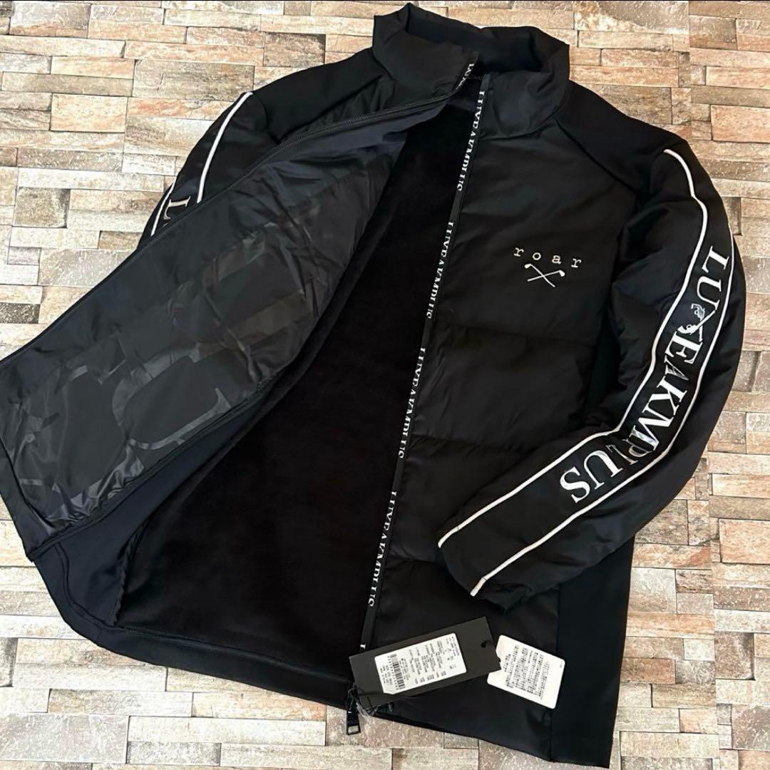 【新品】LUXEAKMPLUS×roar／コラボ ゴルフウェア 中綿入りブルゾン