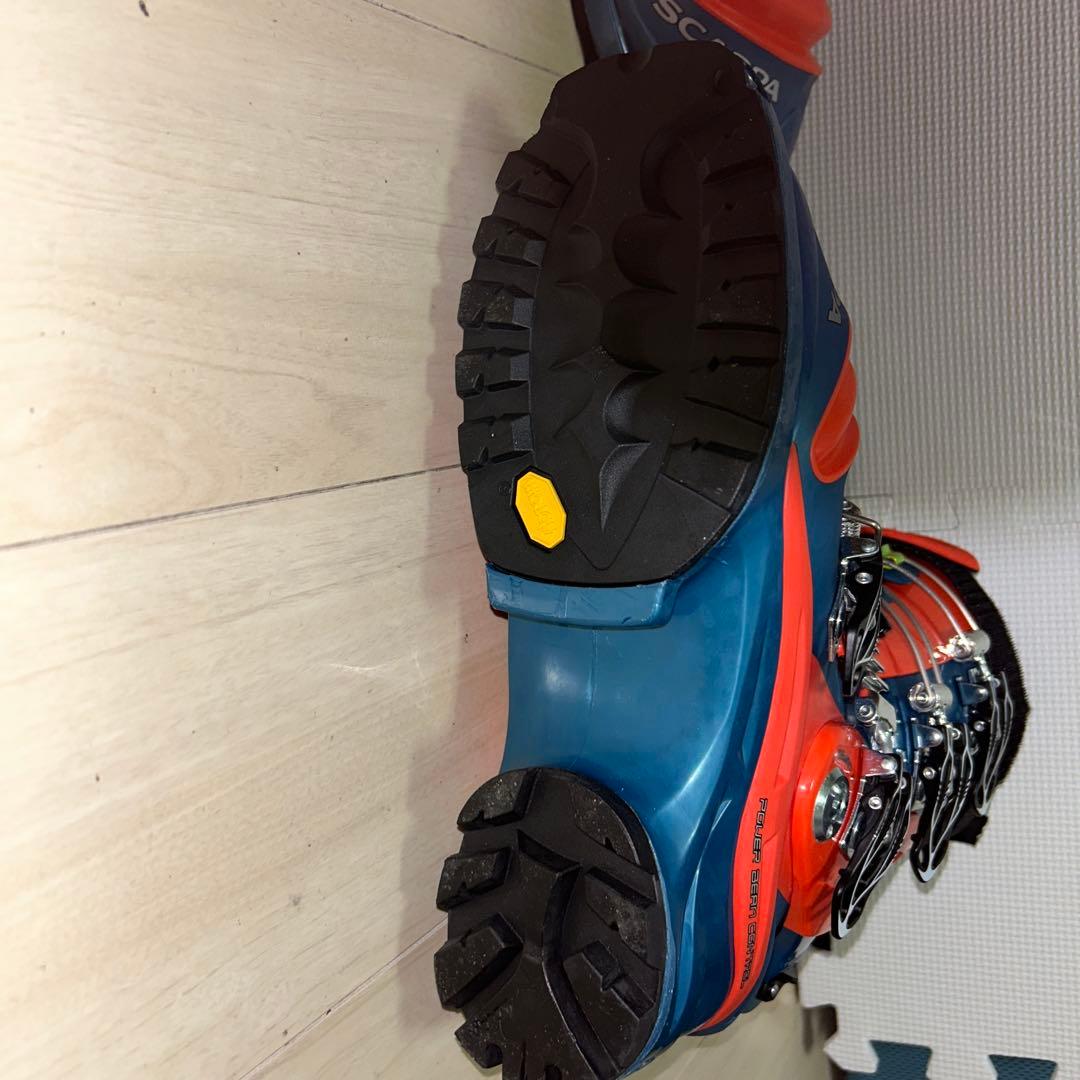 SCARPA スキー用ブーツ オレンジ/ブルー