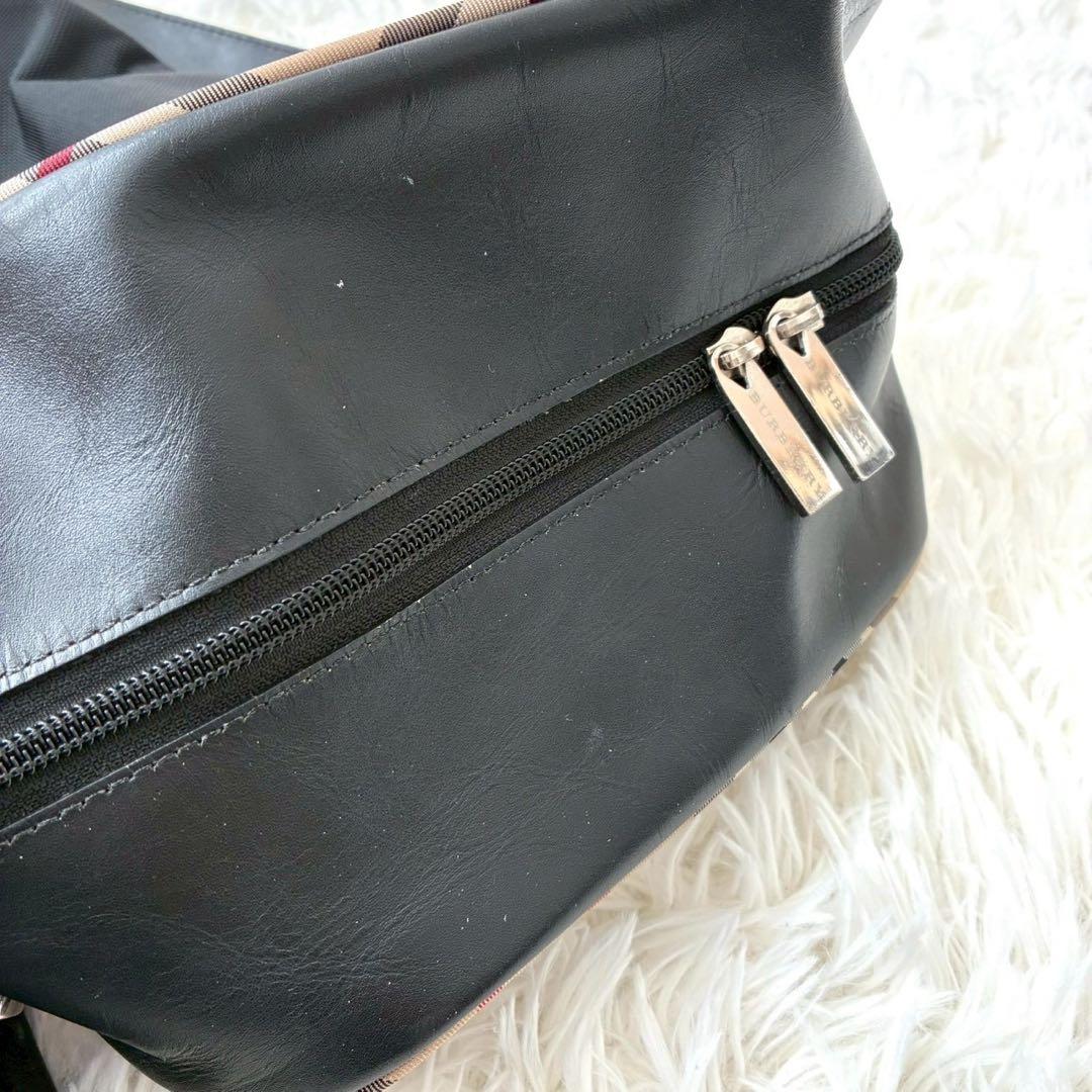 ✨美品✨希少 バーバリーゴルフ クラブケース ノバチェック バッグ ブラック