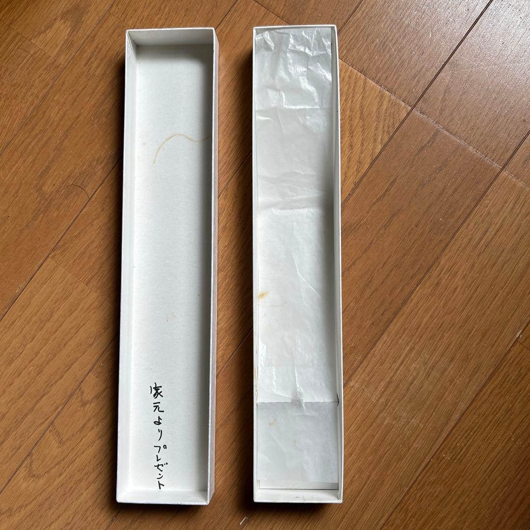 舞扇子 赤白金箔模様 ⑰