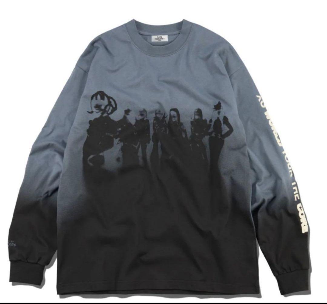【新品未使用(手元有】XG THE CORE ロングスリーブT GRAY XXL