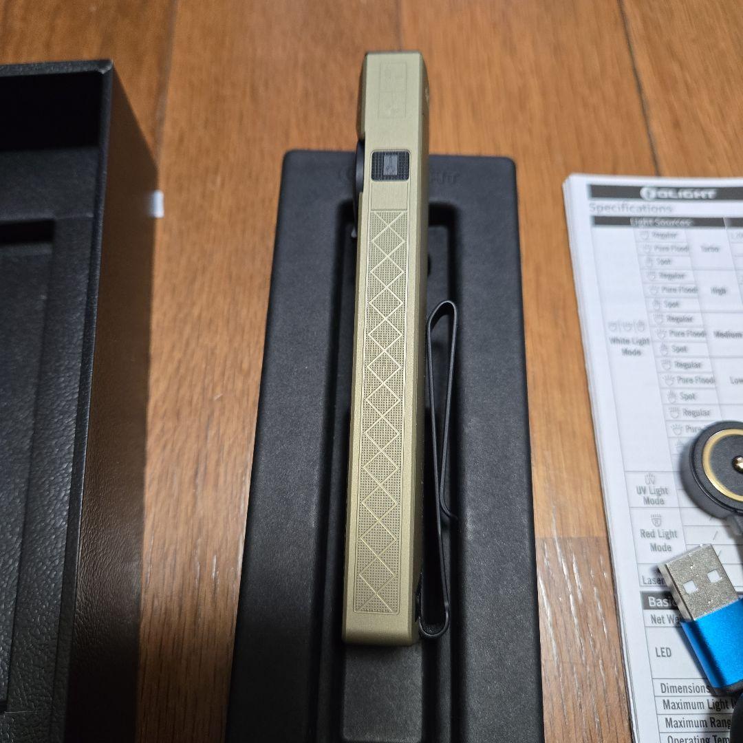 OLIGHT オーライト Ark Pro ultra (オリーブグリーン) 美品