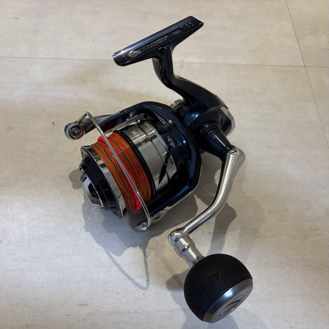シマノ　ツインパワーSW 10000HG スプール14000XG 新品ライン付