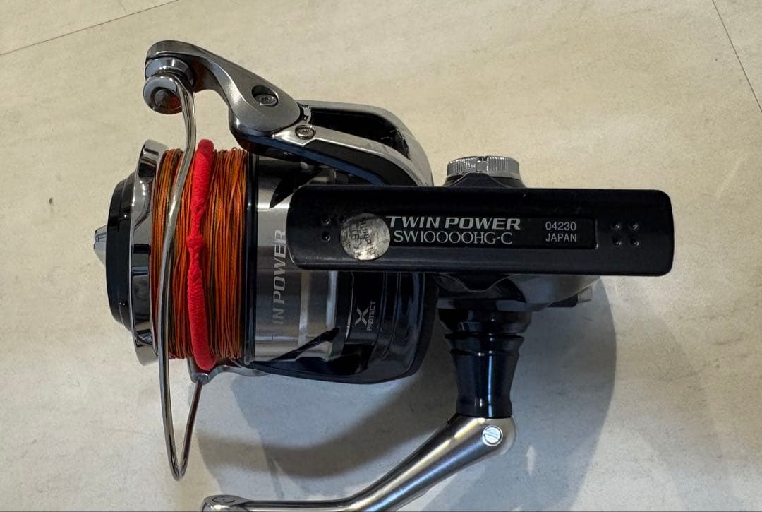 シマノ　ツインパワーSW 10000HG スプール14000XG 新品ライン付