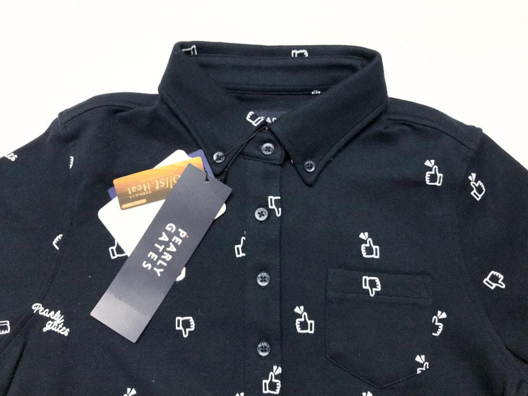 ○★新品未使用　PEARLY GATES　ソリストヒートポンチ長袖シャツ　0