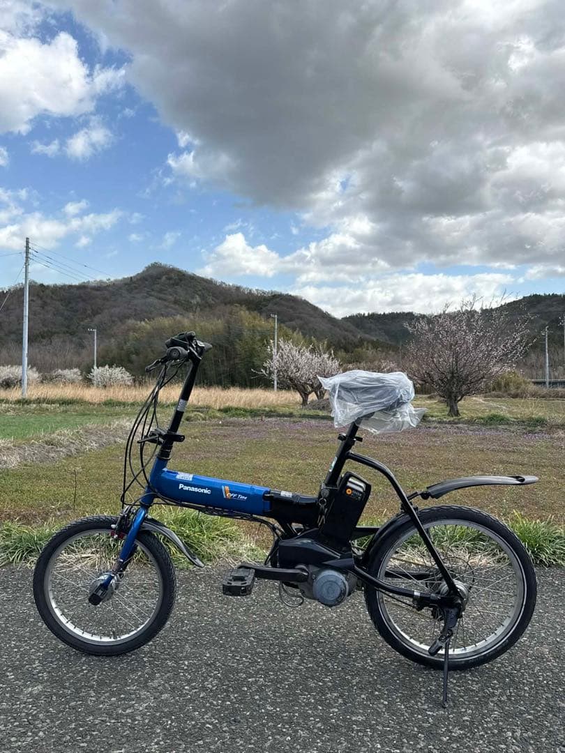 Panasonic 電動アシスト自転車 青