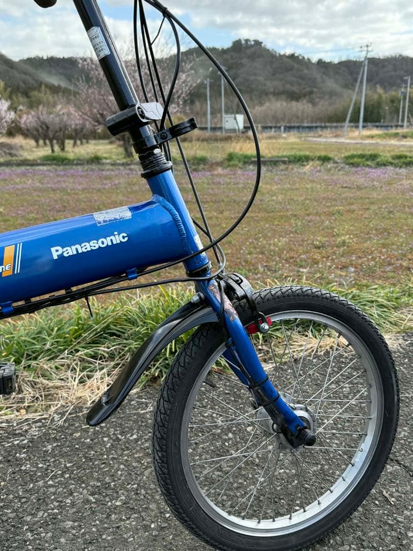 Panasonic 電動アシスト自転車 青