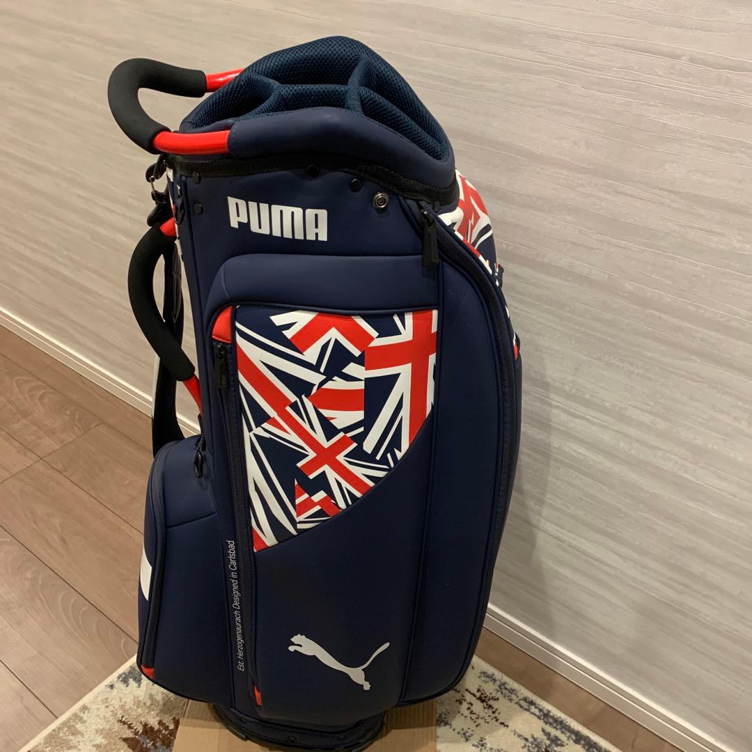 黒染め様⭐︎PUMA キャディーバッグ　ネイビー