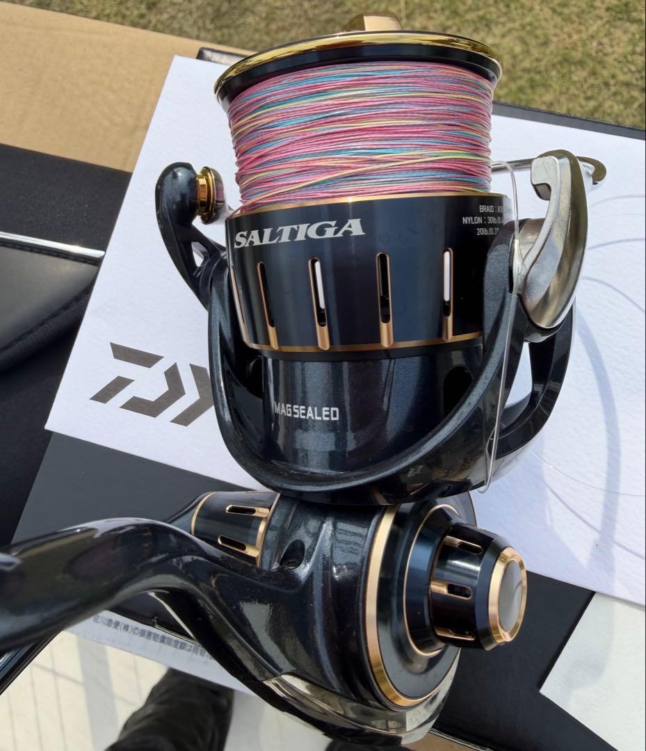 極美品DAIWA SALTIGA 6000XH ソルティガ ダイワリール
