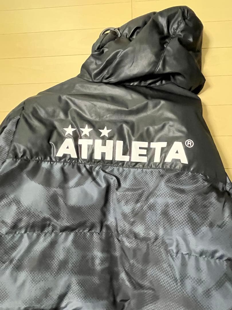 ATHLETA ダウンコート グレー