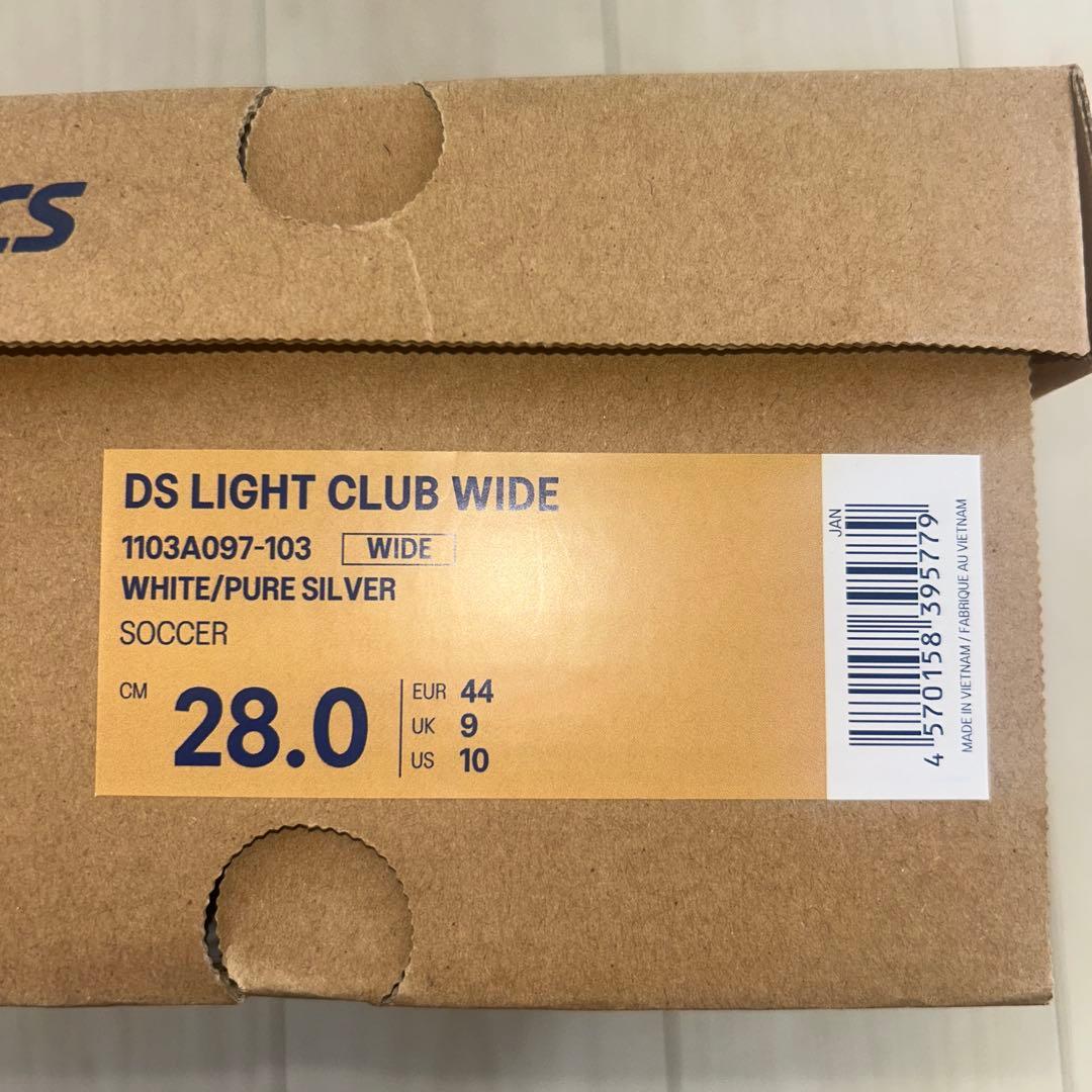 ASICS DS LIGHT CLUB WIDE 28 サッカーシューズ