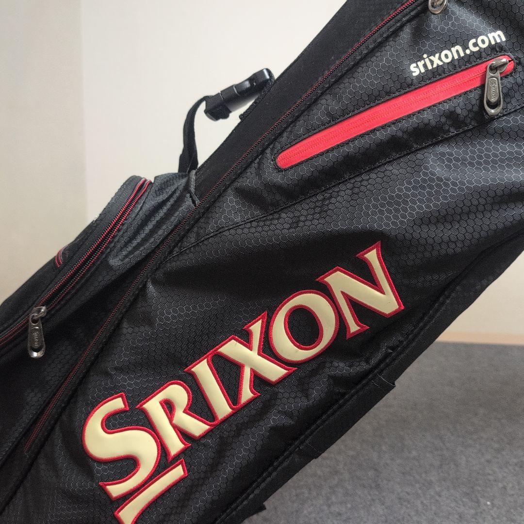 Srixon キャディバッグ ブラック　軽量コンパクトタイプ