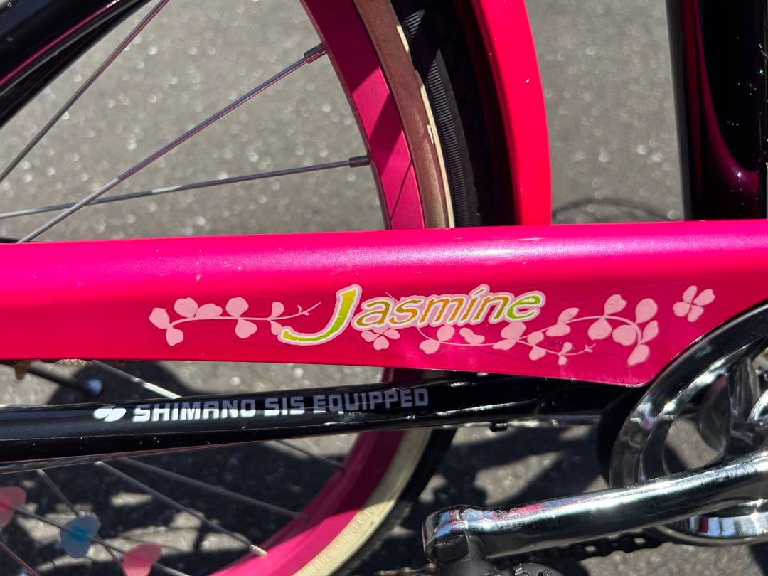 自転車　24インチ　女の子　屋内保管　使用わずか