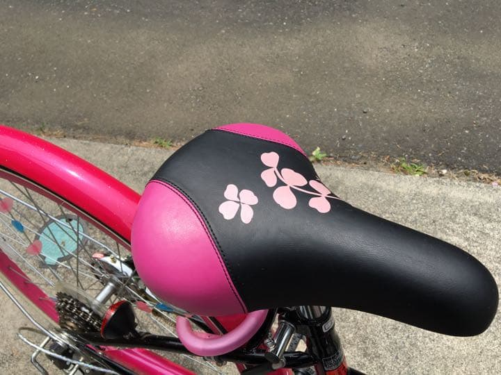 自転車　24インチ　女の子　屋内保管　使用わずか