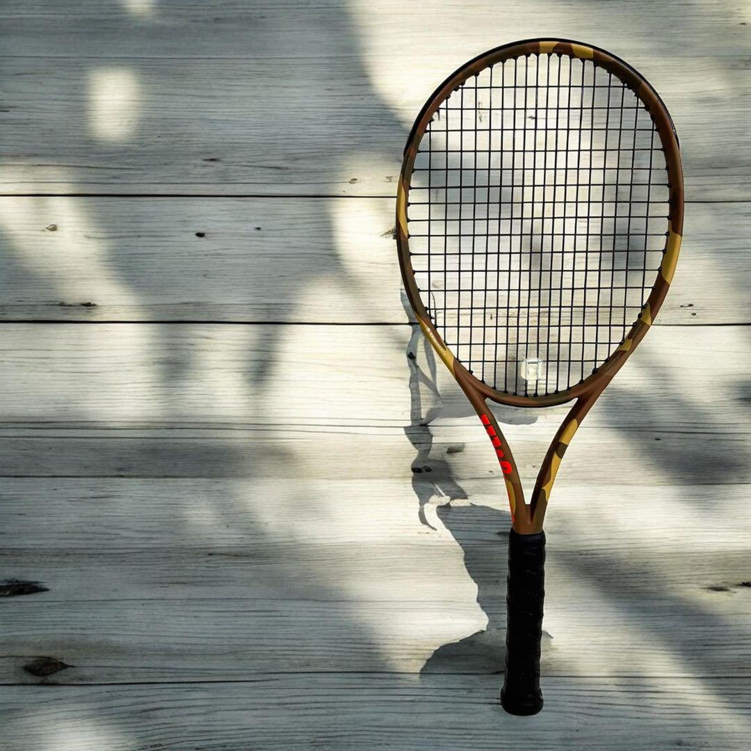 【人気カモ柄】Wilson BURN100LS 錦織圭 硬式用 ラケット テニス