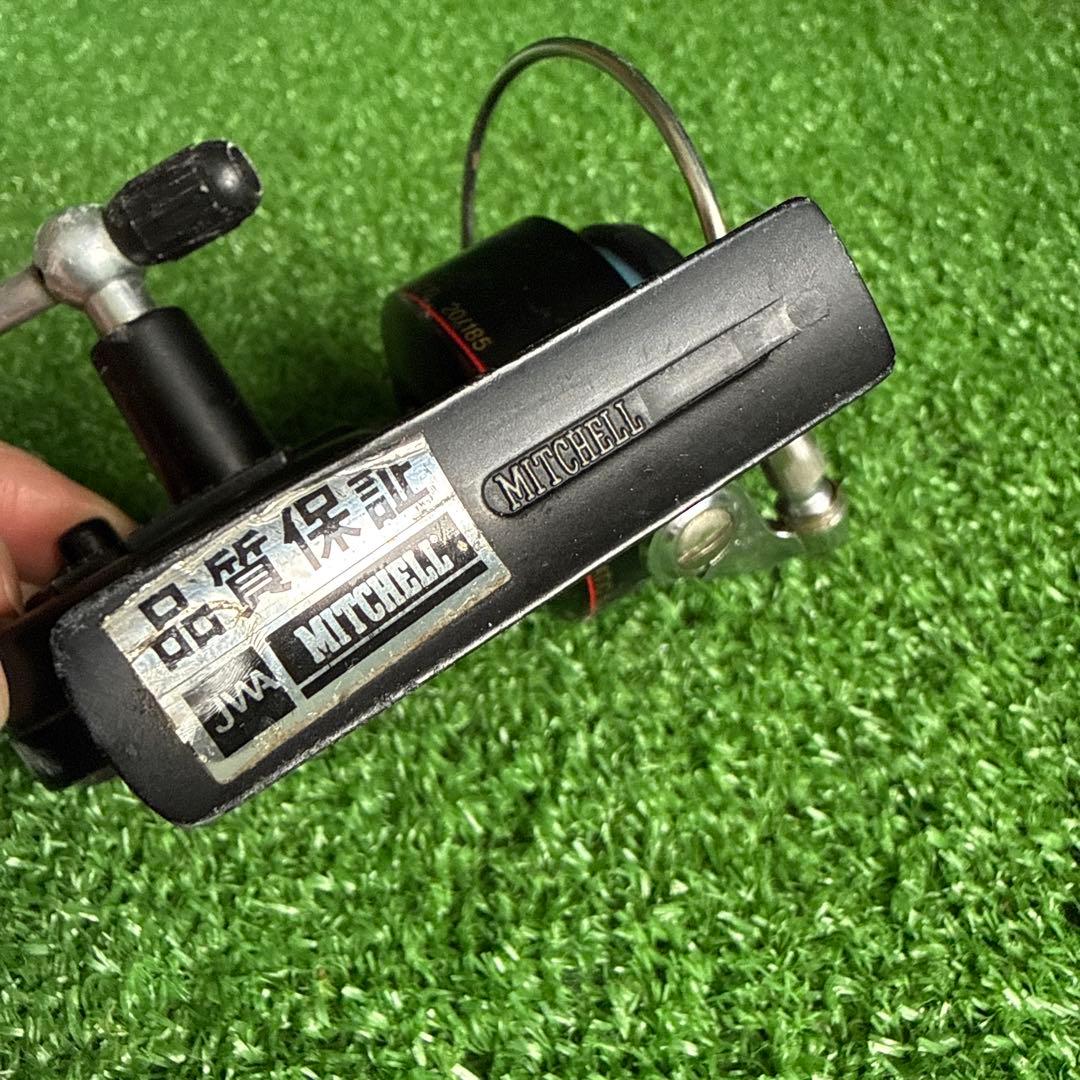 【a210】当時物 稀少 オールド ミッチェル 308 スピニングリール 現状品