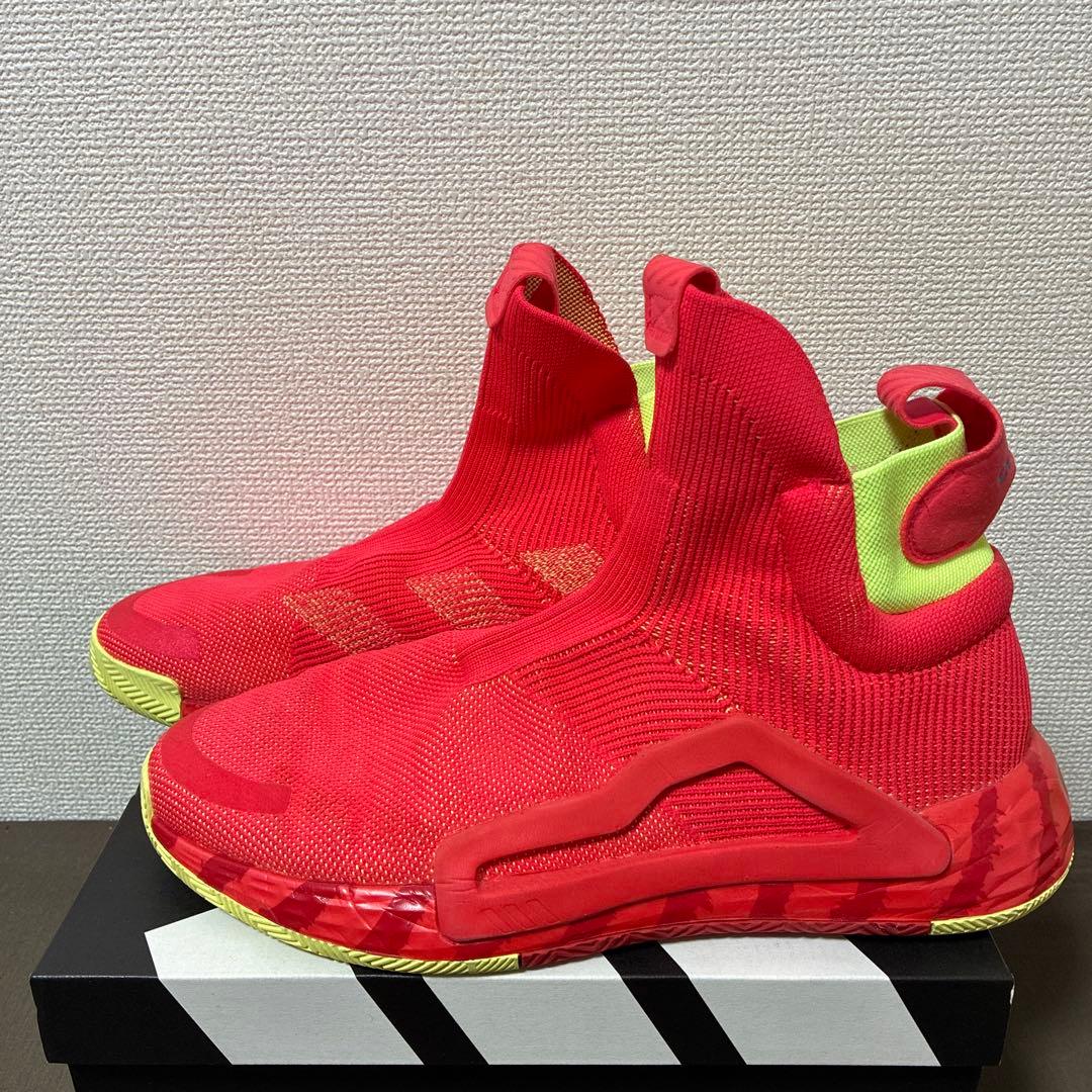 29.0cm / adidas NEXT L3V3L / レッド&イエロー