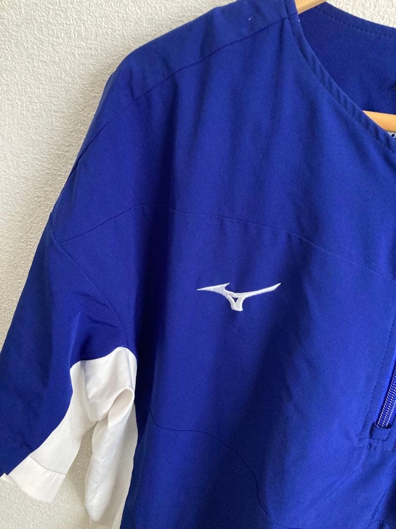 中日ドラゴンズ 半袖 ハーフジップジャケット プロモデル XO 選手着用